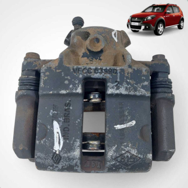 Pinça Freio Dianteira Sandero 1.6 2009 2013 Direita