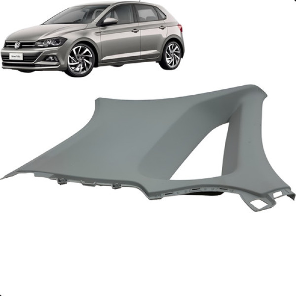 Forro Moldura Coluna Traseira Esquerda Polo 2018 A 2021