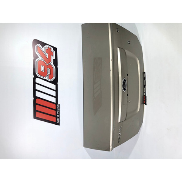 Tampa Traseira Porta Malas Ford Fiesta Sedan 2002 A 2013 Prateado