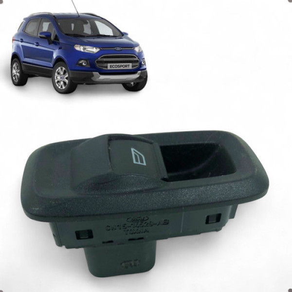 Botão Vidro Elétrico Traseiro Ford Ecosport 2013 A 2016 