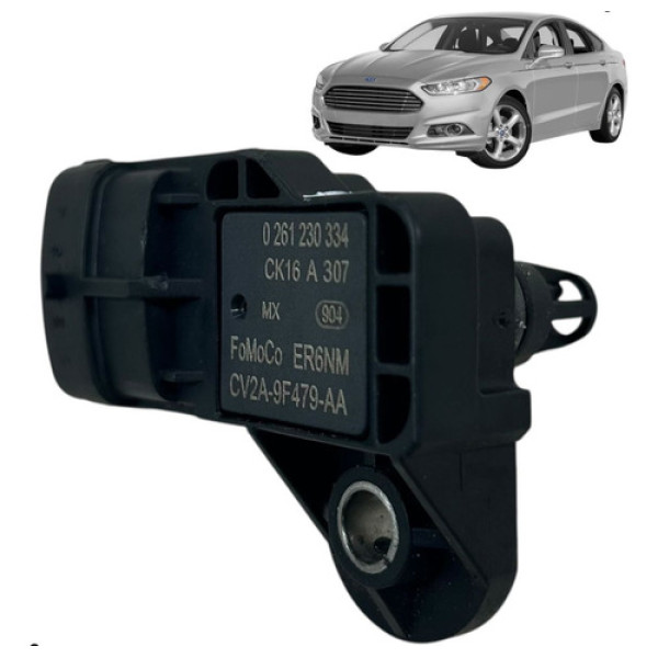 Sensor Map Caixa Filtro De Ar Motor Fusion 2.0 2014 A 2016