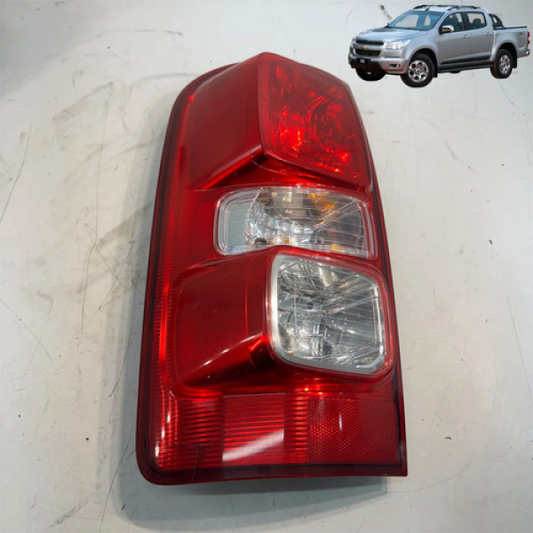 Lanterna Traseira Esquerda Chevrolet S10 2012 2015 C/detalhe Esquerdo/motorista Vermelho