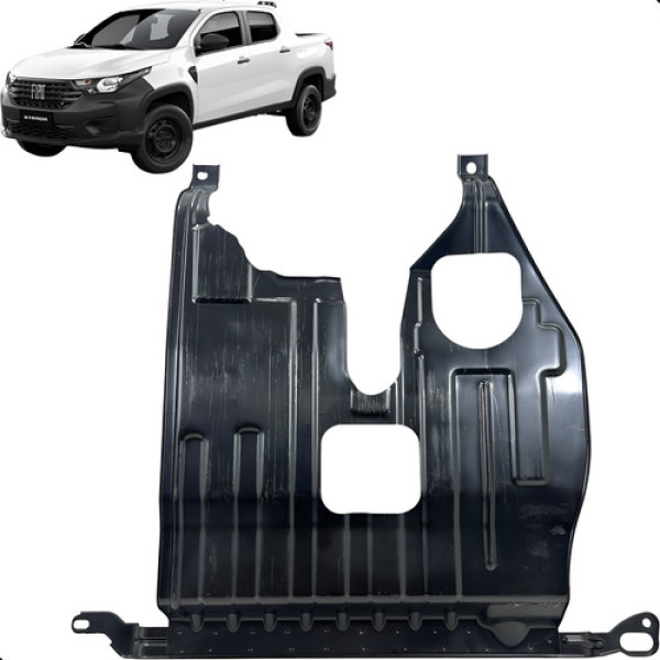 Protetor Carter Fiat Strada 1.3 2020 2021 2022 2023 2024