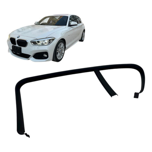 Acabamento Do Vidro Traseiro Direito Bmw 120i 2.0 2016 Preto