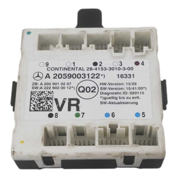Módulo Vidro Porta Diant Direita C200 2.0 2015 A 2018
