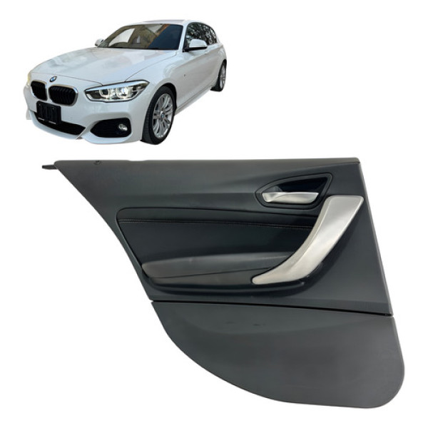 Forro De Porta Traseira Esquerda Bmw 120i 2016 A 2018