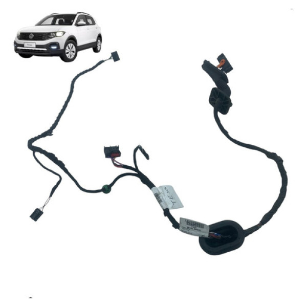 Chicote Porta Traseira Esquerda Tcross 2020 A 2024