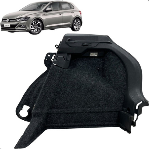 Revestimento Forro Direito Porta Malas Polo 2018 A 2022