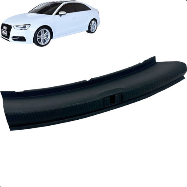 Soleira Porta Malas Audi S3 Sedan 2014 2015 2016 Preto