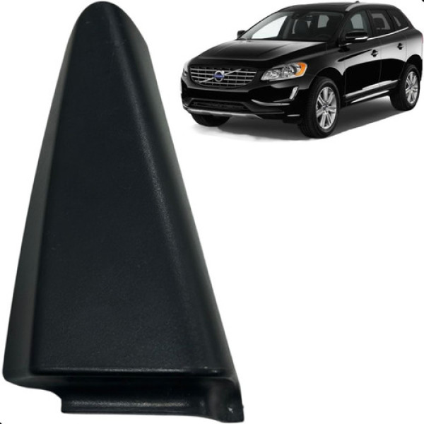 Acabamento Interno Porta Traseira Esq Volvo Xc60 2015 A 2017 Preto