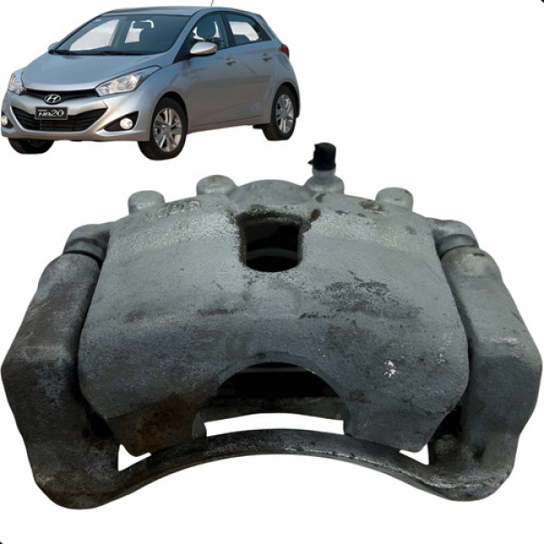 Pinça Freio Dianteira Esquerda Hb20 2013 A 2019 Original