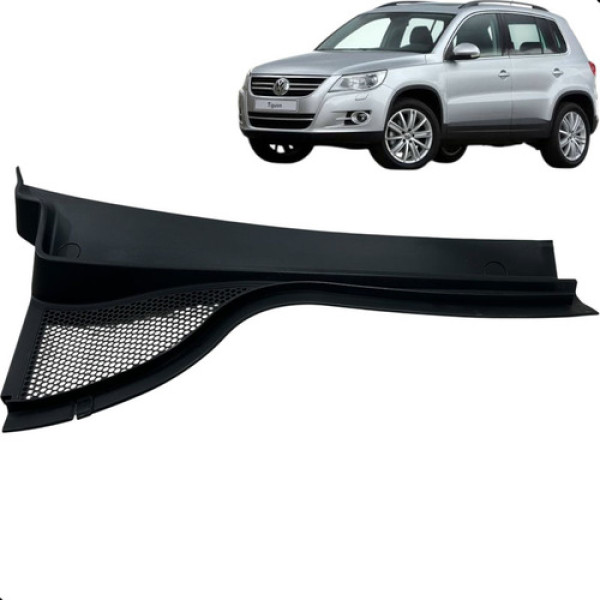 Churrasqueira Esquerda Tiguan 2009 2010 2011 2012 2013 2014 Preto Preto