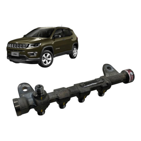 Flauta Bico Injetor Jeep Compass 2.0 Diesel 2018 A 2021