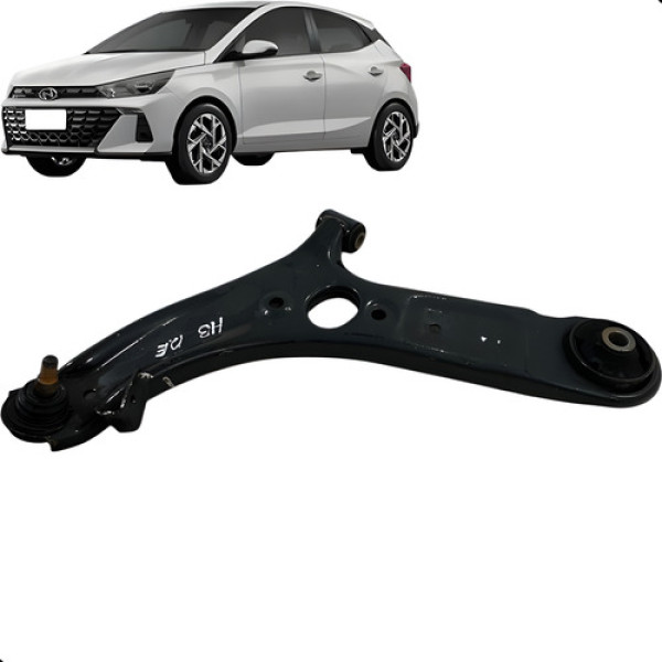 Balança Bandeja Hyundai Hb20 2020 A 2025 Dianteira Esquerda