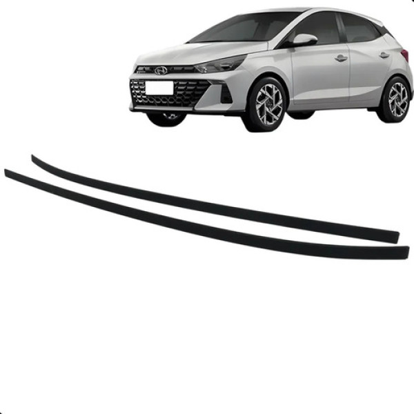 Par Friso Pestana Teto Hyundai Hb20 Hart 2021 A 2025 Preto