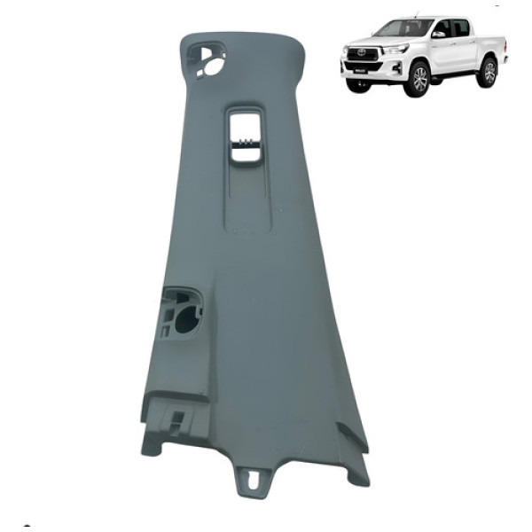 Forro Acabamento Coluna Central Esquerda Hilux 2016 A 2020