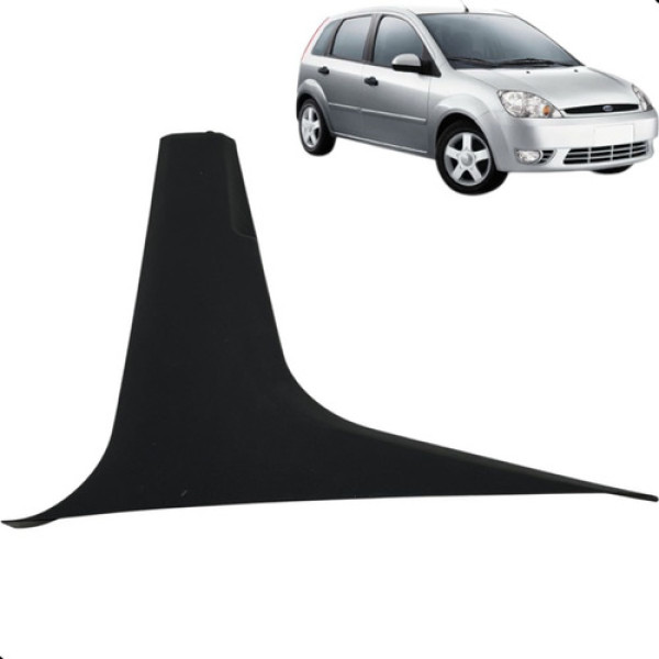 Acabamento Coluna Centro Esquerdo Ford Fiesta Hatch 1.0 2007