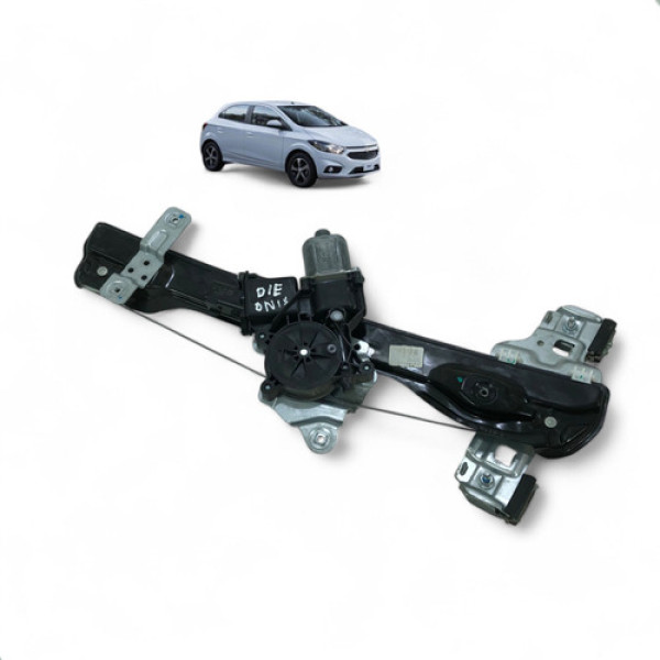 Maquina Vidro Prisma Onix 2013 2019 Dianteira Esquerda  