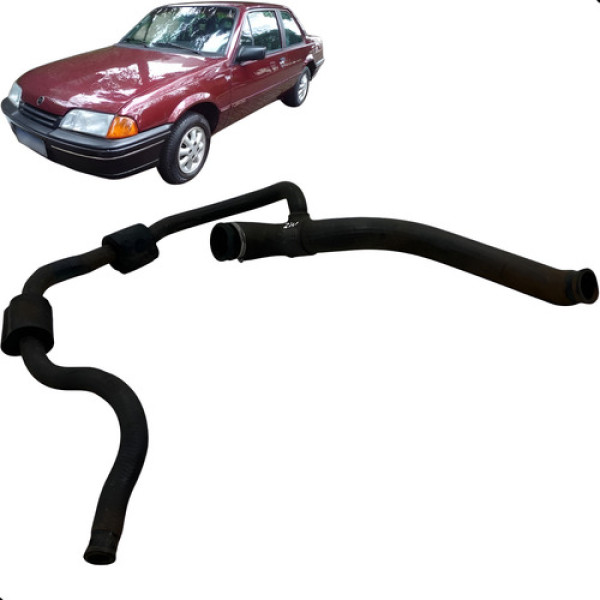 Mangueira Radiador Inferior Monza 2.0 8v 1982 Ate 1996