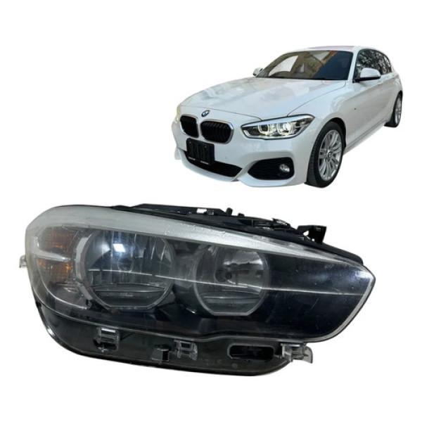 Farol Direito Bmw 118i 120i 2016 2017 2018 2019 Original Direito/passageiro