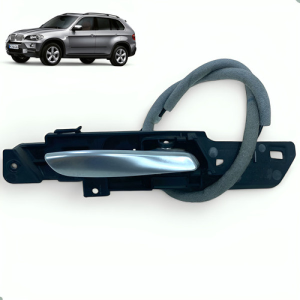 Maçaneta Interna Traseira Direita Bmw X5 2007 2008 2009 Traseira