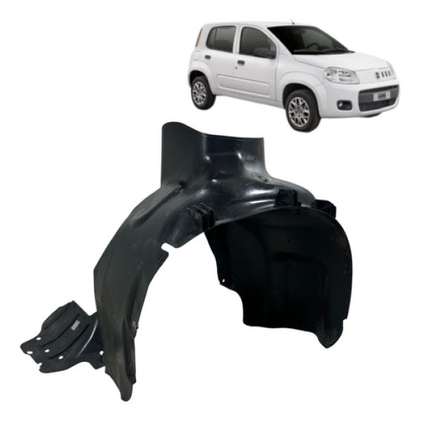 Parabarro Dianteiro Fiat Uno Vivace 2010 2011 Esquerdo