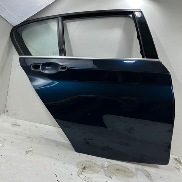 Porta Traseira Direita Bmw 120i 2014 2015 2016 Traseira Direito Azul