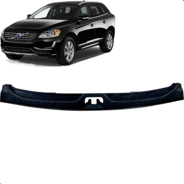 Acabamento Porta Malas Volvo Xc60 2.0 2015 A 2017 Preto