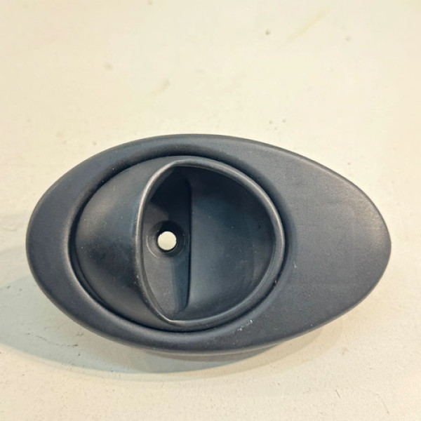 Maçaneta Porta Traseira Esquerda Chery Qq 1.0 2015 Original Preto Dianteira