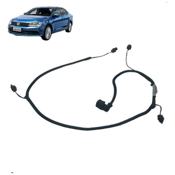 Chicote Sensor Estacionamento Traseiro Jetta 2015 A 2017