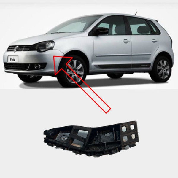 Guia Parachoque Dianteiro Direito Polo 2012 A 2015 C4489
