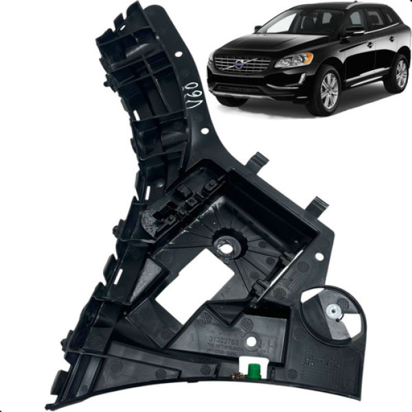 Guia Parachoque Traseiro Esquerdo Volvo Xc60 T5 T6 2014 2016