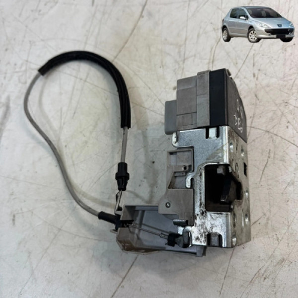 Fechadura Porta Dianteira Direita Peugeot 307 2009 2012 Hatc