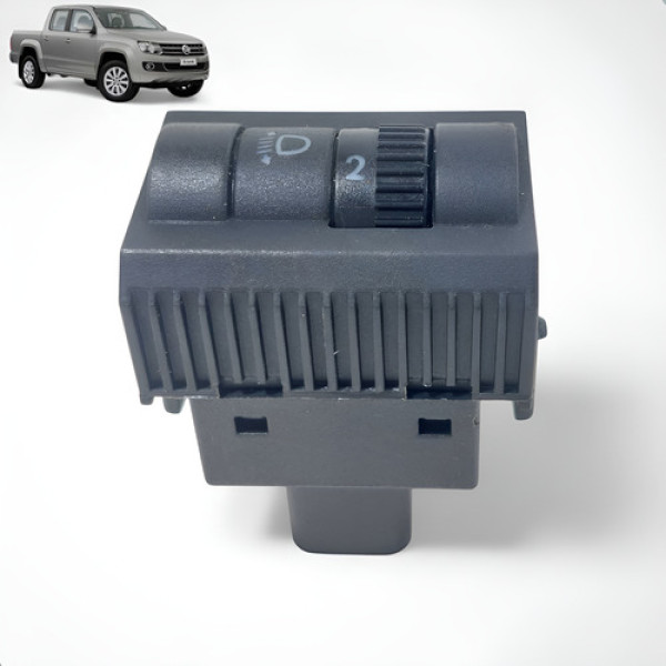 Botão Regulagem Farol Vw Amarok 3.0 V6 2018 A 2023 Ambos Lados