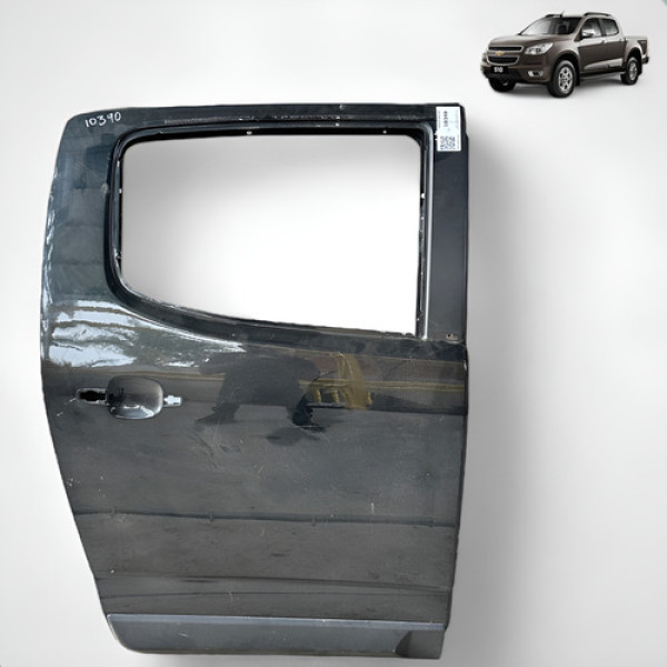Porta Traseira Direita Gm S10 2012 2013 2014 2015 A 2021 - Traseira - Direito - Preto