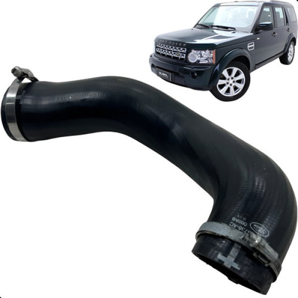 Mangueira Caixa Ar Intercooler Rover Discovery 4 3.0 2011 Preto