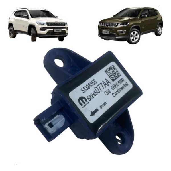Sensor Impacto Porta Dianteira Compass 2018 2024 Ambas Lado