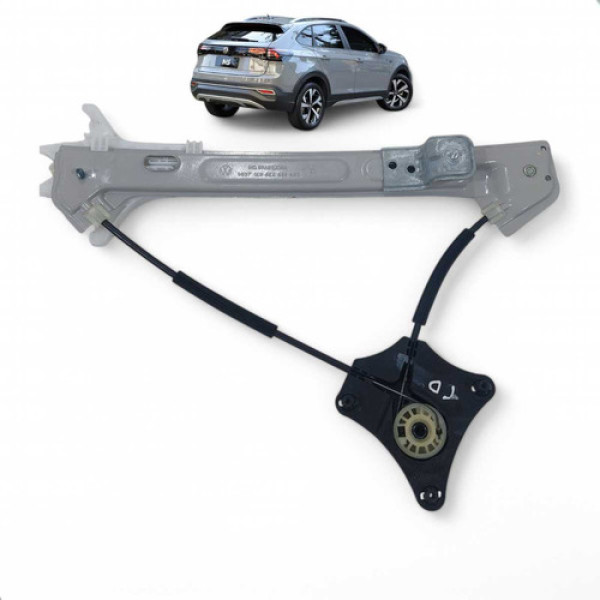 Máquina Vidro Traseiro Direito Nivus 2021 2025 S/motor