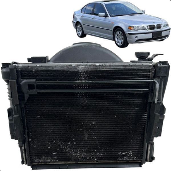 Kit Radiador Bmw 325i 2.5 2000 2001 2002 2003 Completo