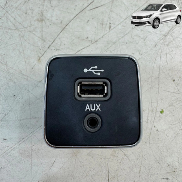 Tomada Usb Console Central Fiat Argo 2018 A 2021