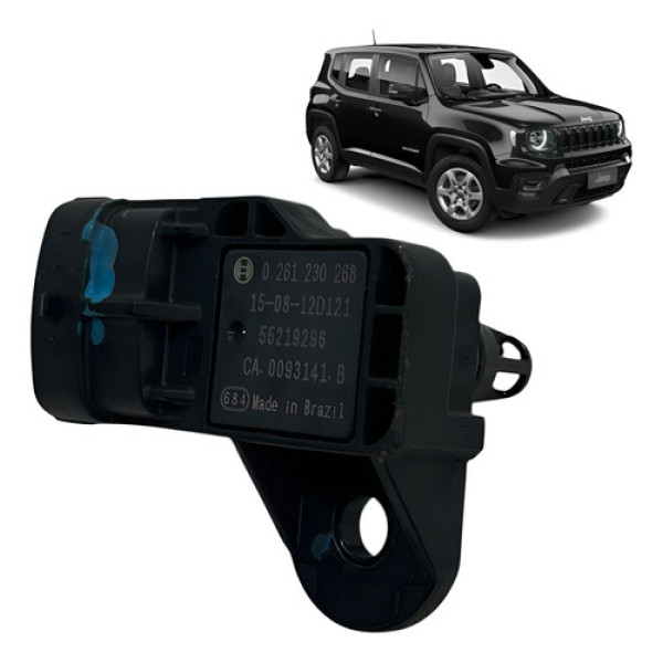 Sensor Map Coletor Admissão Jeep Renegade 1.8 2016 A 2020