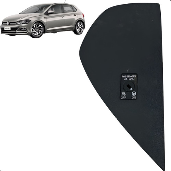 Acabamento Painel Lateral Direito Polo Tsi 2018 A 2021