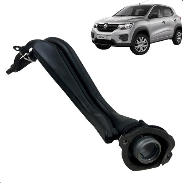 Gargalo Tanque De Combustível Renault Kwid 1.0 2018 A 2020 Preto