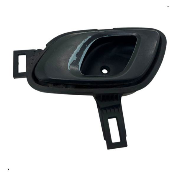 Maçaneta Porta Dianteira Esquerda Renault Kwid 2018 A 2021 Preto Dianteira