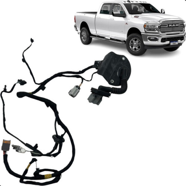 Chicote Porta Traseira Esquerda Ram 2509 3500 2019 A 2023