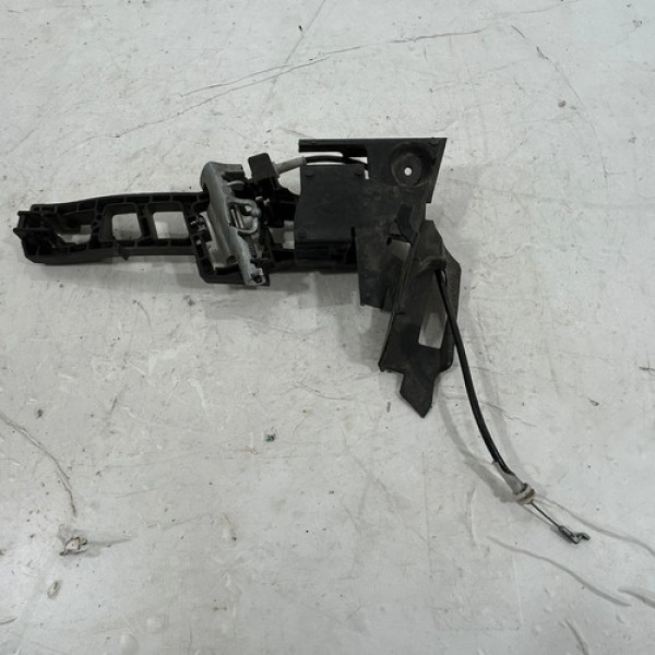 Suporte Maçaneta Ford New Fiesta 2014 A 2019 Traseira Esquerdo Preto