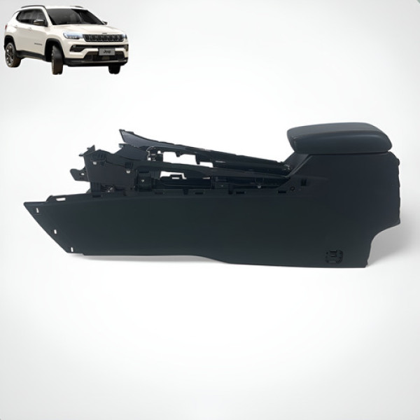 Console Central Apoio Braço Jeep Compass 1.3 2022 2023 2024 Preto
