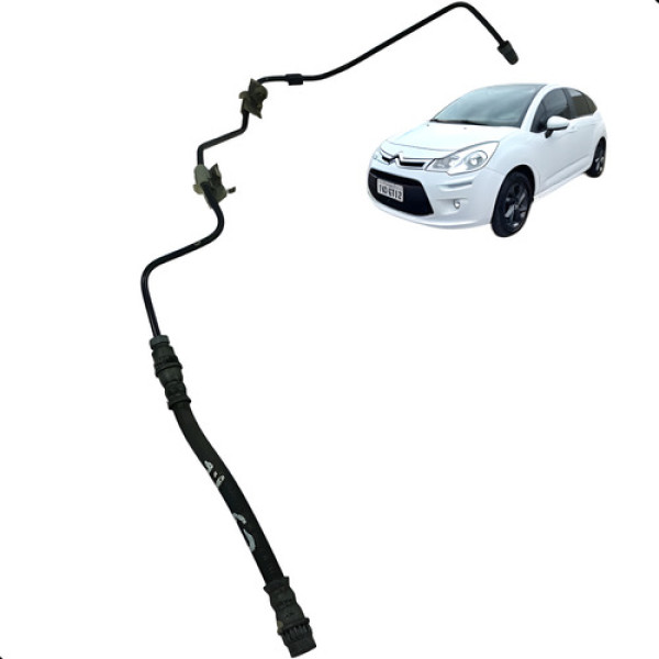 Flexível Freio Citroen C3 1.6 2014 A 2016 Traseiro Esquerdo