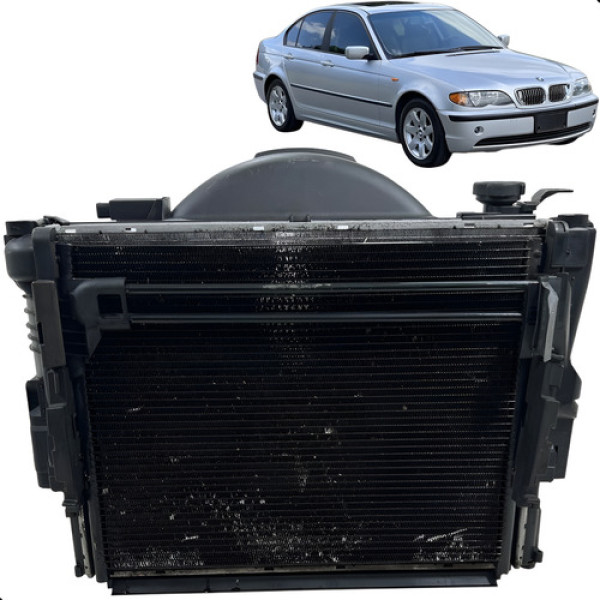 Kit Radiador Bmw 325i 2.5 2000 2001 2002 2003 Completo