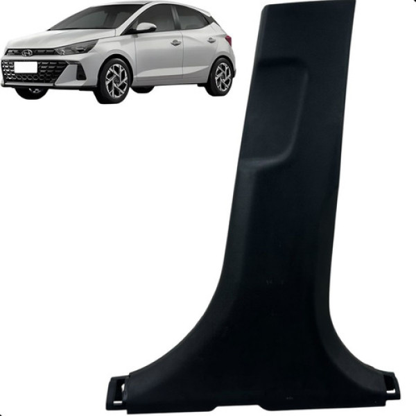 Moldura Acabamento Coluna Central Direita Hb20 2020 A 2025